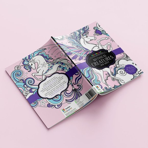 Mythical Creatures Coloring Book - Picture 6 of 6